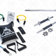 Resistance Band Set, $23 | CAP Barbell 110-Pound Set, $90
